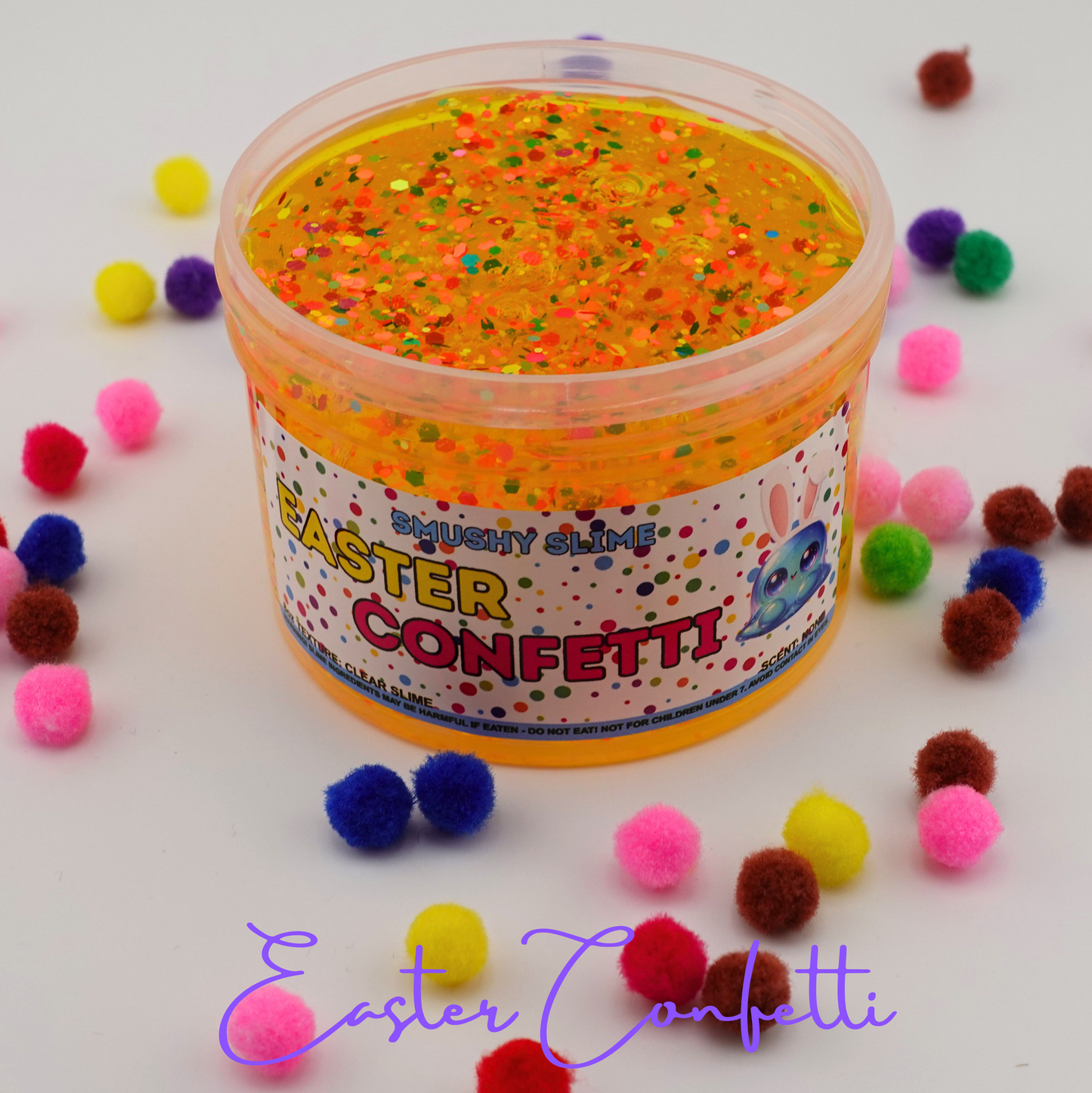 Easter Confetti Slime