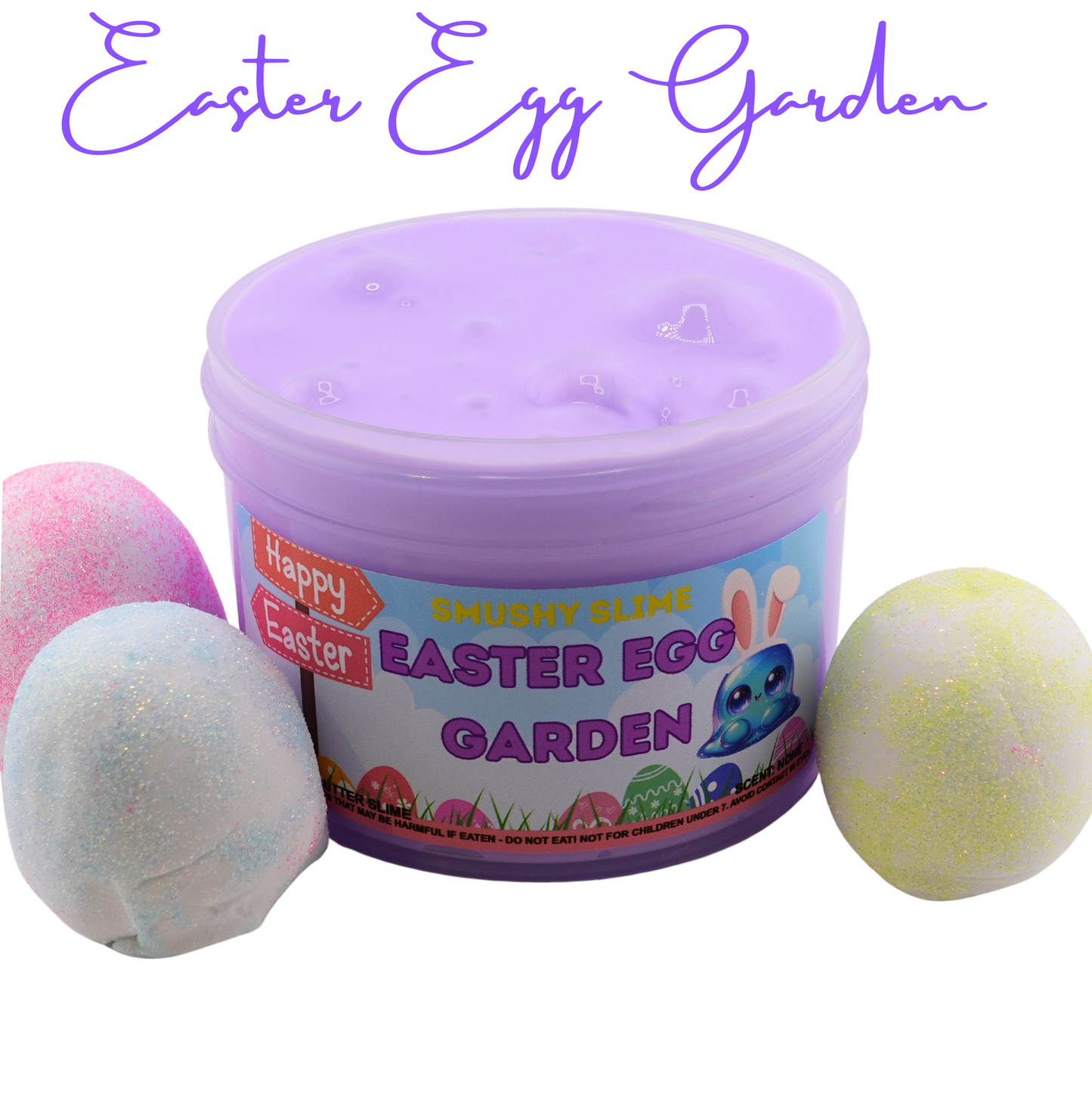 Easter Egg Garden Slime