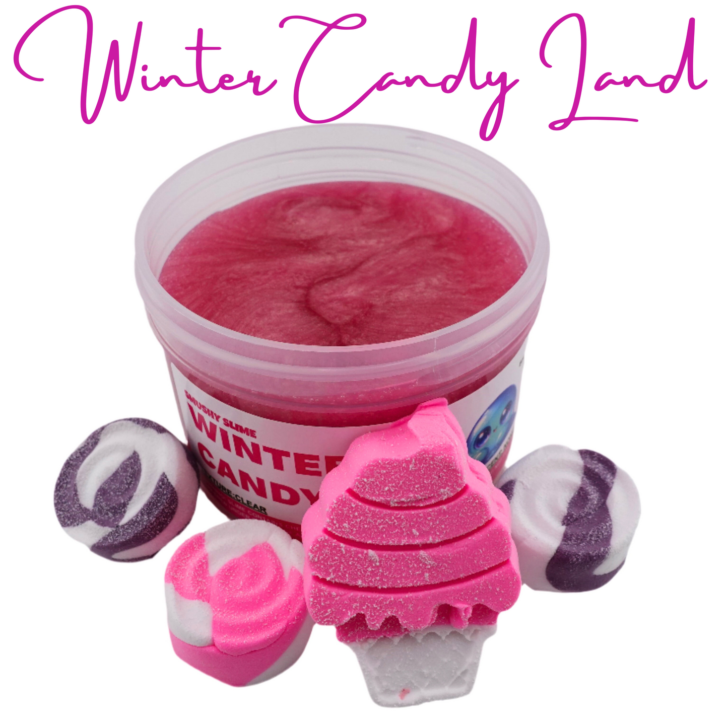 Winter Candy Land Slime